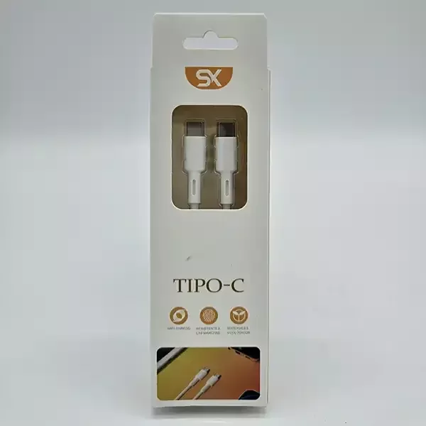 Cable tipo C a tipo C